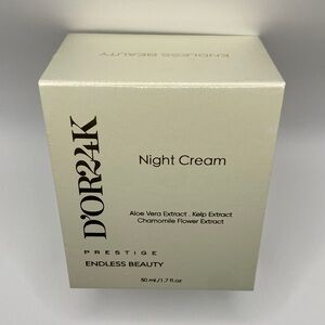 D'OR24K Anti-Aging Night Cream | w/ 24k Gold, Aloe Vera, Kelp, Chamomile 🌸